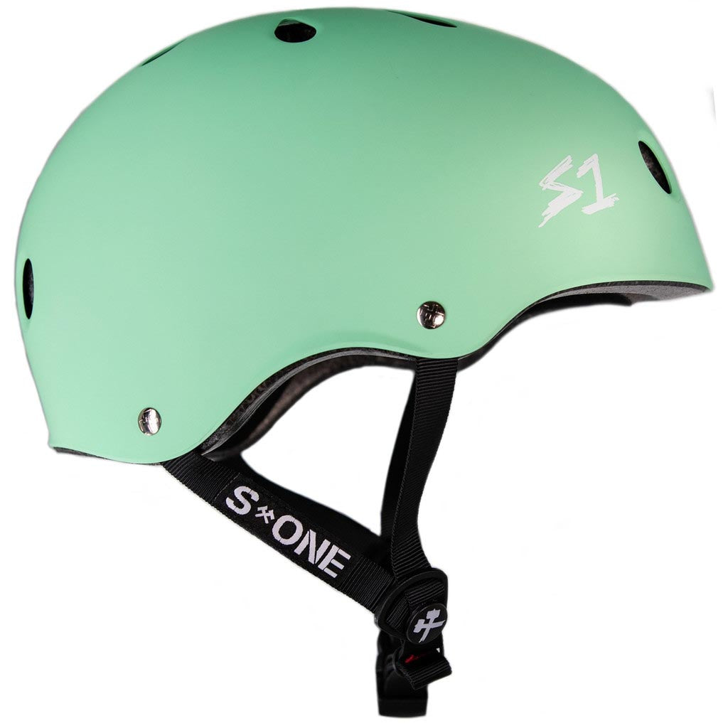 Mint green helmet discount bike