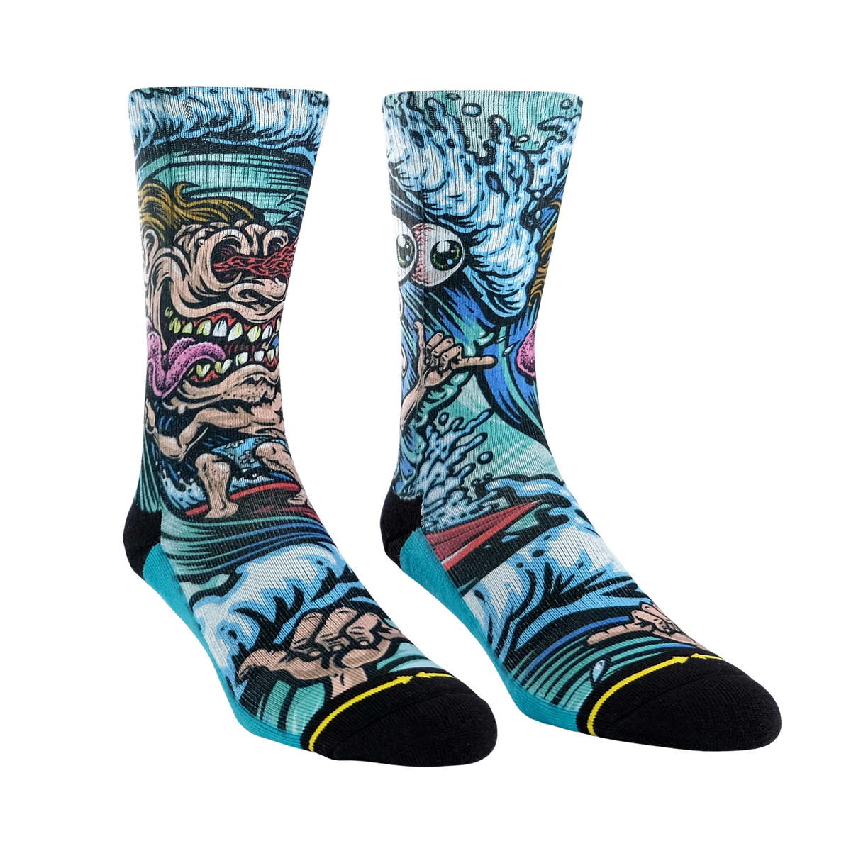 Merge4 Jimbo Phillips Surf Freak Crew Socks