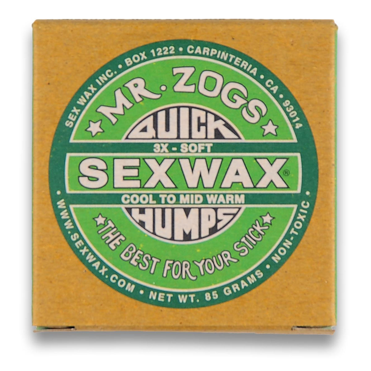 Mr. Zog's Sex Wax Really Tacky Surfboard Wax-Cold