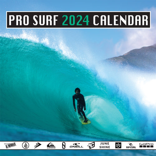 Pro Surf 2024 Surfing Calendar 12 Month