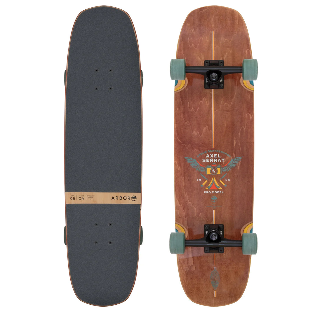 Arbor Axel Serrat Crosscut Pro Complete Skateboard