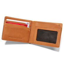 Load image into Gallery viewer, Nixon Cape Leather Wallet Saddle
