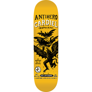 Anti Hero John Cardiel Carnales Skateboard Deck 8.38