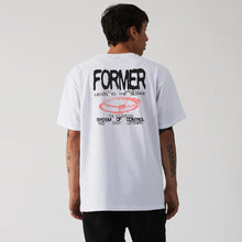 Load image into Gallery viewer, Former Merchandise Diffuse T-Shirt White
