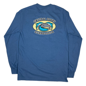 Central Coast Surfboards Dolphins Long Sleeve T-Shirt