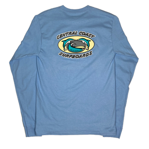 Central Coast Surfboards Dolphins Long Sleeve T-Shirt