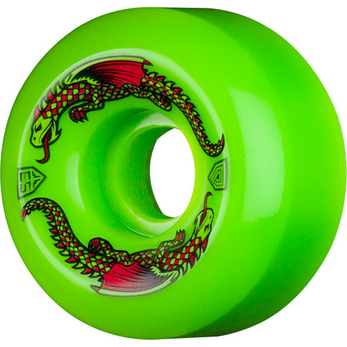 Powell Peralta 93A 53mm Dragon Formula Skateboard Wheels Green