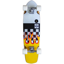 Load image into Gallery viewer, Dusters Flames Complete Cruiser Skateboard
