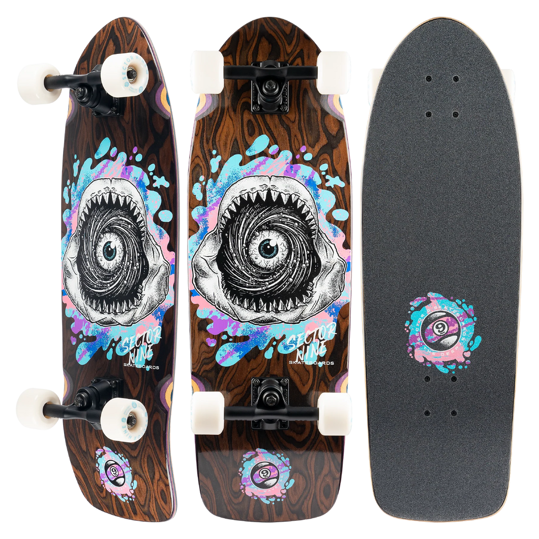 Sector 9 Fat Wave Fossil Skateboard Central Coast Surfboards