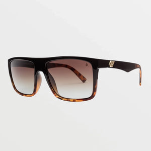 Volcom Franken Sunglasses Gloss Darkside/Bronze Fade Polarized