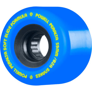 Powell Peralta G-Slides 82A 59mm Longboard Skateboard Wheels Blue