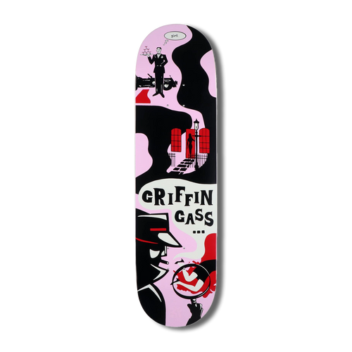 Girl Griffen Gass Mystery Noir Skateboard Deck 8.5