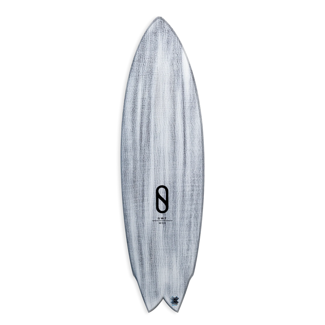 Firewire Great White Twin Volcanic Futures 5'8