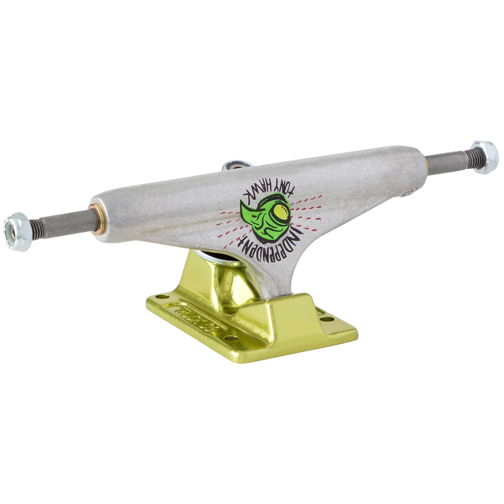 Independent Stage 11 Forged Hollow Hawk Transmission Silver/Green Standard  Skateboard Truck 139