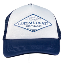 Load image into Gallery viewer, Central Coast Surfboards Kid&#39;s Dolphin Badge Hat
