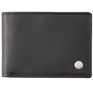 Quiksilver Leather Tri-Fold Wallet 
