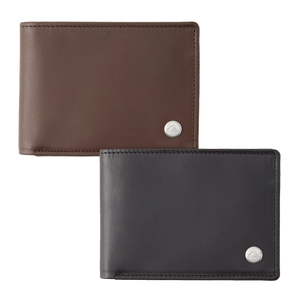 Quiksilver Mac Tri-Fold Leather Wallet