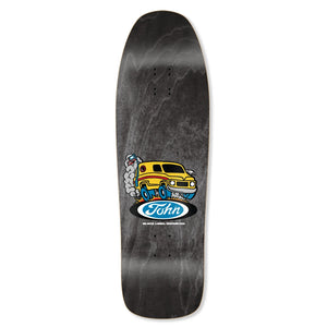 Black Label John Lucero Man Van '90 Reissue Skateboard Deck 9.88
