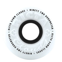 Load image into Gallery viewer, Ricta Clouds Black 92A 54mm Skateboard Wheels
