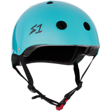 Load image into Gallery viewer, S1 Mini Lifer Certified Skate Helmet Lagoon Gloss Kid&#39;s
