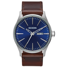 Load image into Gallery viewer, Nixon Sentry Leather Watch
