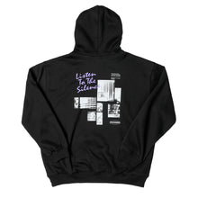 Load image into Gallery viewer, Former Silence Hooded Sweatshirt Black

