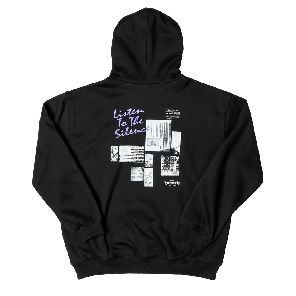 Former Silence Hooded Sweatshirt Black