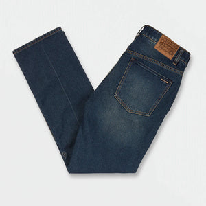 Volcom Solver Men's Denim Pants Matured Blue