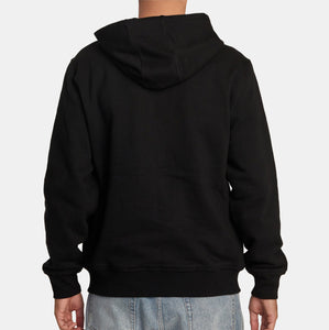 RVCA Chainmail Zip Up Hooded Sweatshirt