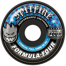 Load image into Gallery viewer, Spitfire Formula Four Conical Full Dark Grey 99A 54mm Skateboard Wheels
