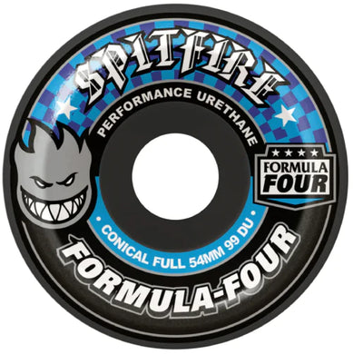 Spitfire Formula Four Conical Full Dark Grey 99A 54mm Skateboard Wheels