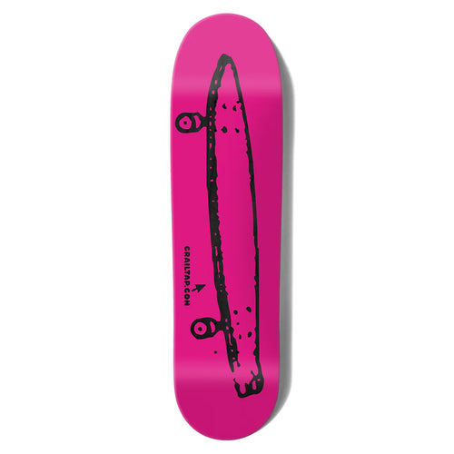 Crailtap Stinky Pink Skidul Skateboard Deck 8.5