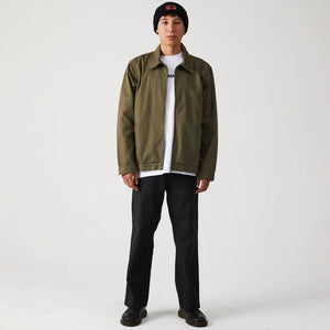 Former Distend Herringbone Jacket Army