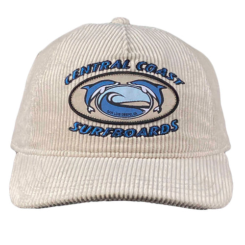 Central Coast Surfboards Dolphin Corduroy Unstructured Hat