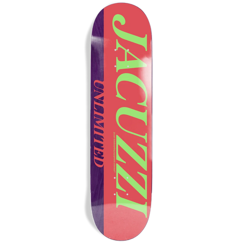 Jacuzzi Flavor Skateboard Deck 8.5