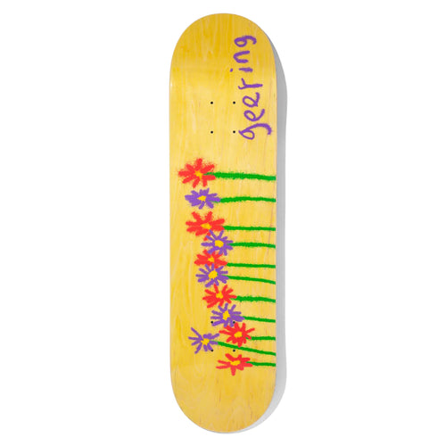 Girl Breana Geering Flowers Skateboard Deck 8.375
