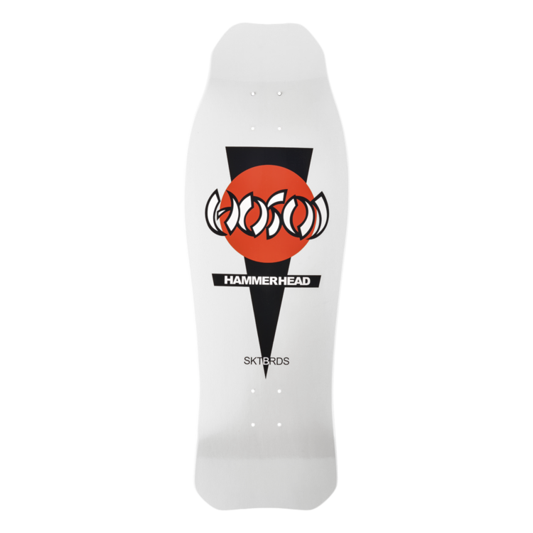 Hosoi Hammerhead Complete Skateboard White 10.25