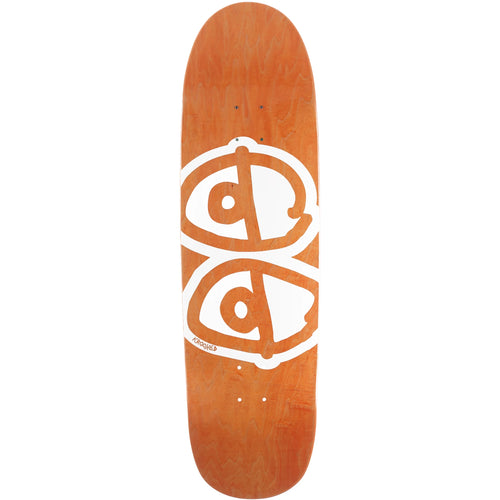 Krooked Team Eyes Shaped Skateboard Deck 9.3