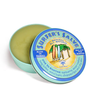 Island Soap & Candle Works Surfer's Salve Large Tin