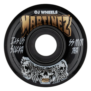 OJ Milton Martinez Hear No Evil Mini Super Juice Black 55mm 78A Skateboard Wheels