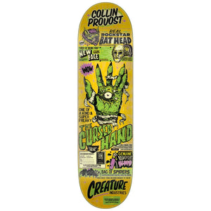 Creature Provost Cursed Hand Skateboard Deck 8.47