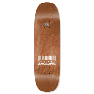 Black Label Ripped Barcode Tugboat Skateboard Deck 9.5