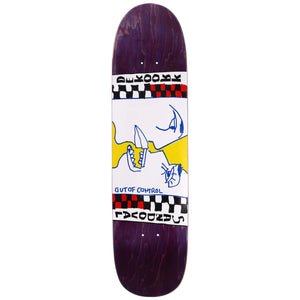Krooked Sandoval Control Custom Shape Skateboard Deck 8.25