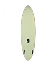 Load image into Gallery viewer, Firewire Surfboards Machado Sunday Volan Green 7&#39;3&quot; Futures Thunderbolt Red

