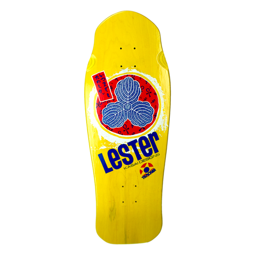 Tracker Lester Kasai Oak Leaf Skateboard Deck 10.3