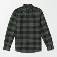 Load image into Gallery viewer, Volcom Caden Plaid Long Sleeve Flannel
