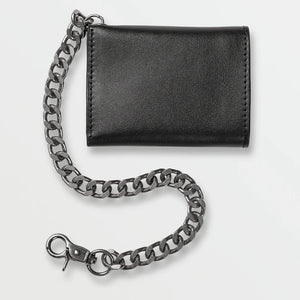 Volcom Entertainment Leather Chain Wallet
