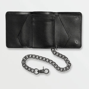 Volcom Entertainment Leather Chain Wallet