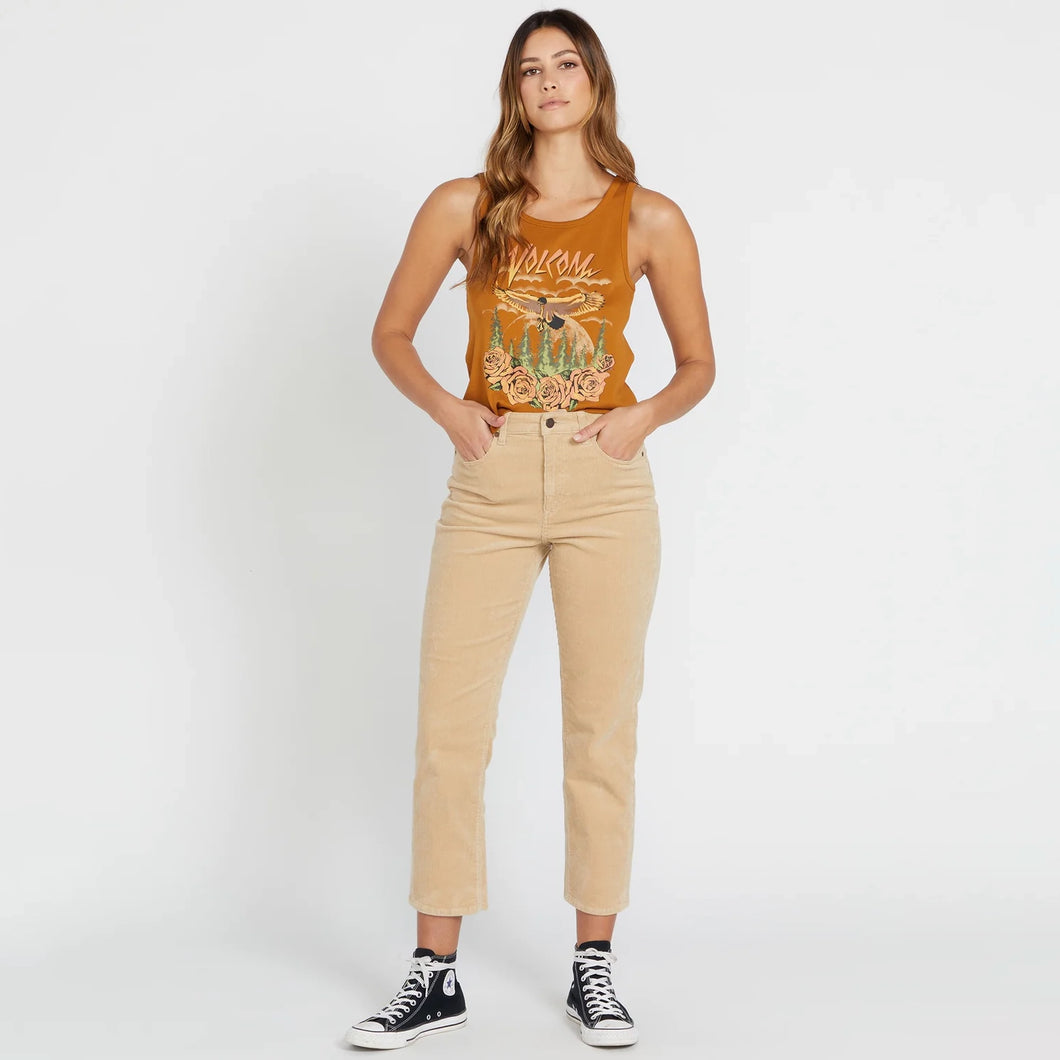 Volcom Women's Stoned Straight Corduroy Pant