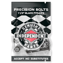 Load image into Gallery viewer, Independent Genuine Parts Phillips Hardware Black 1.5&quot;
